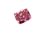 GIA Certified Natural Cushion Fancy Intense Deep Orangy Pink Diamond 0.31 Carat
