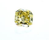 GIA Certified Natural Radiant Cut Rare Fancy Green Yellow Loose Diamond 0.60 CT