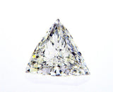 GIA Certified Trillion Cut Natural Loose Diamond 0.72 Cts H Color VS1 Clarity