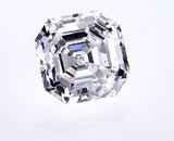 AGS Certified Natural Diamond ASSCHER CUT 4.11 Carat Loose E Color VS2 Clarity