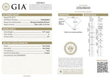 GIA Certified Marquise Cut Natural Loose Diamond 0.71 Carat D Color SI1 Clarity