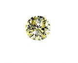 Fancy Yellow Round Cut VS2 Loose Diamond 0.44 Carat GIA Certified Natural Rare
