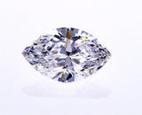 GIA Certified Marquise Cut Natural Loose Diamond 0.71 Carat D Color SI1 Clarity