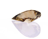 Natural Pear Cut Chocolate Brown Loose DIamond 1.69 Carats SI1 Clarity