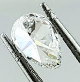 GIA Certified Natural Pear Cut Loose Diamond 0.70 Carat H Color VS1 Clarity