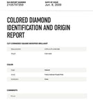 GIA Certified Natural Radiant Cut Fancy Intense Purple Pink Loose Diamond .36 Ct