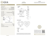 GIA Certified Natural FANCY YELLOW LOOSE DIAMOND Heart Cut Cut 3.01 Ct SI2