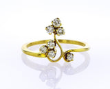 Natural Round Cut Diamond Engagement Ring 0.29 Carats G Color VS1 Clarity