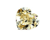GIA Certified Natural Heart Cut Rare Fancy Yellow Loose Diamond 3.05 CT SI2