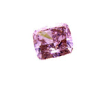 GIA Certified Cushion Cut Fancy Intense Purplish Pink Loose Diamond 0.30 Carat