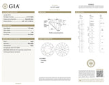 GIA Certified Round Cut Natural Loose Diamond 1.01 CT I Color SI2 Clarity