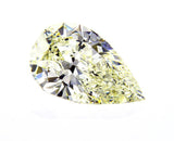 GIA Certified Natural Pear Cut Loose Diamond 3.07 Carats S T Color VS2 Clarity