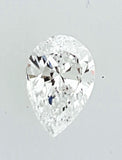 GIA Certified Natural Pear Cut Loose Diamond 0.71 Carats D Color SI1 Clarity