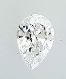 GIA Certified Natural Pear Cut Loose Diamond 0.70 Carat H Color VS1 Clarity