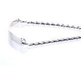 Personalized 100% Sterling Silver Curb CHAIN ID BRACELET Free Custom Engraving