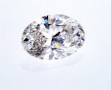 GIA Certified Oval Cut Natural Loose Diamond 0.70 Carat E Color VVS2 Clarity
