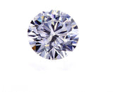 GIA Certified Natural Round Cut Loose Diamond 0.53 Ct F Color VVS2 Clarity