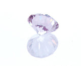 GIA Certified Rare 100% Natural Round Cut Fancy Light Pink Diamond 0.34 CT SI2