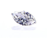 GIA Certified Natural Marquise Cut Loose Diamond 0.72 Cts G Color SI1 Clarity