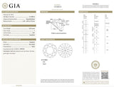 GIA Certified Natural Round Cut Loose Diamond 0.32 Ct D Color VS1 Clarity