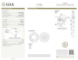 GIA Certified Rare 100% Natural Round Cut Fancy Light Pink Diamond 0.34 CT SI2