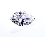 GIA Certified Natural Marquise Cut Loose Diamond 0.72 Cts G Color SI1 Clarity
