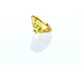 Fancy Yellow Round Cut VS2 Loose Diamond 0.44 Carat GIA Certified Natural Rare