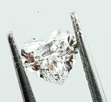 GIA Certified RARE Heart Cut Natural LOOSE DIAMOND 0.70 CT D Color VS1 Clarity