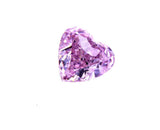 GIA Certified Natural Heart Cut Fancy Intense Purple Pink Loose Diamond 0.29CT