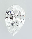GIA Certified Natural Pear Cut Loose Diamond 0.71 Carats D Color SI1 Clarity