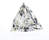 GIA Certified Trillion Cut Natural Loose Diamond 0.72 Cts H Color VS1 Clarity