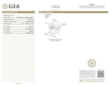 GIA Certified Rare Natural Round Cut Fancy Light Pink Diamond 0.16 CT SI1