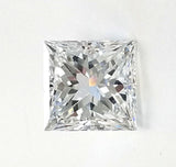 GIA Certified Princess Cut Natural Loose Diamond 1.07 Carats F Color VS1 Clarity