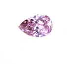 GIA Argyle Certified Natural Pear Cut Fancy Purplish Pink Diamond 0.26 CT I1
