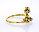 Natural Round Cut Diamond Engagement Ring 0.29 Carats G Color VS1 Clarity