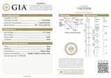 GIA Certified Natural Round Cut Loose Diamond 0.71 Ct K Color VVS2 Clarity