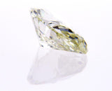 GIA Certified Pear Cut Loose Diamond 1.37 CT Rare Fancy Light Green Yellow SI1