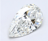 Huge 5CT E VS2 Natural Loose Diamond Pear Shape Cut Brilliant GIA Certified