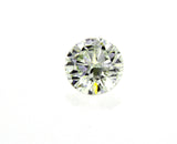 Diamond Round Cut Loose Rare Natural Fancy Green 0.18 CT SI2 GIA Certified