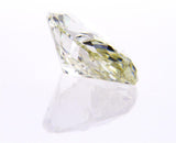 1CT Fancy Light Green Yellow Color Pear Cut Natural Loose Diamond GIA Certified