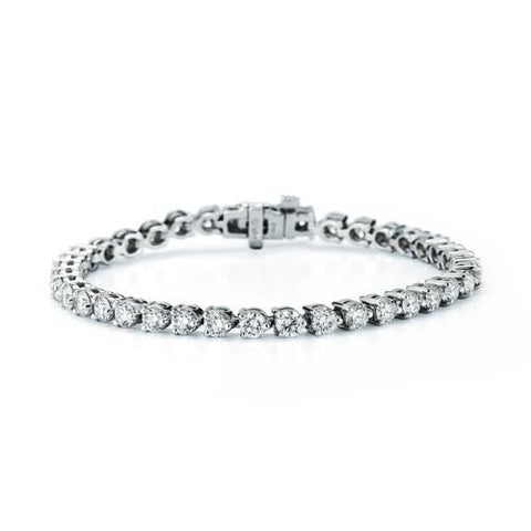 Diamond Tennis Bracelet 6 CT Natural Round Diamond VS2 Clarity 14k White Gold