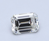 Diamond 0.51 CT Natural Loose Emerald Cut I Color VVS2 Clarity GIA Certified
