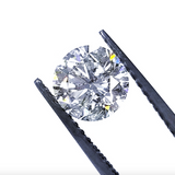 0.50 Carat Diamond Solitaire Engagement Ring F I2 Appraised Natural Round Cut