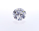 Loose Diamond Natural Round Cut GIA Certified 0.58 Ct E Color SI1 Clarity