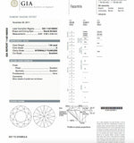 1CT D Flawless Natural Loose Diamond GIA Certified Round Brilliant Excellent Cut