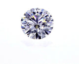 GIA Certified Natural Round Cut Loose Diamond 0.40 Ct E Color VVS1 Clarity 4.8mm