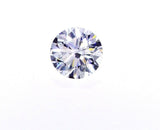 Certified 0.41 CT Natural Loose Diamond Round Cut Brilliant F Color SI1 Clarity