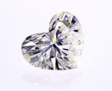 0.76 CT Natural Loose Diamond I Color SI2 Clarity Heart Cut GIA Certified