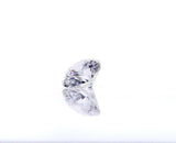 Diamond Natural Round Cut Loose 0.41 CT E Color I1 Clarity GIA Certified