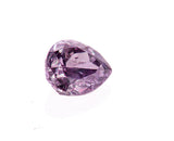 Fancy Purple Pink Color 0.56 CT GIA Certified Natural Loose Diamond Pear Cut
